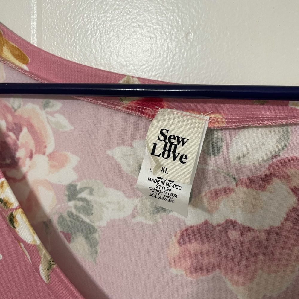 Sew In Love ruffle sleeve shirt